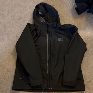 Helly Hansen Men's Black Raincoat